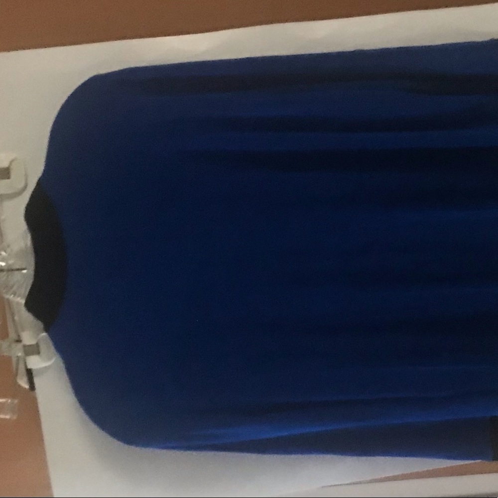 New Sapphire with Black Trim Softwear by Mark Singer Jacket Button Down - Picture 9 of 16